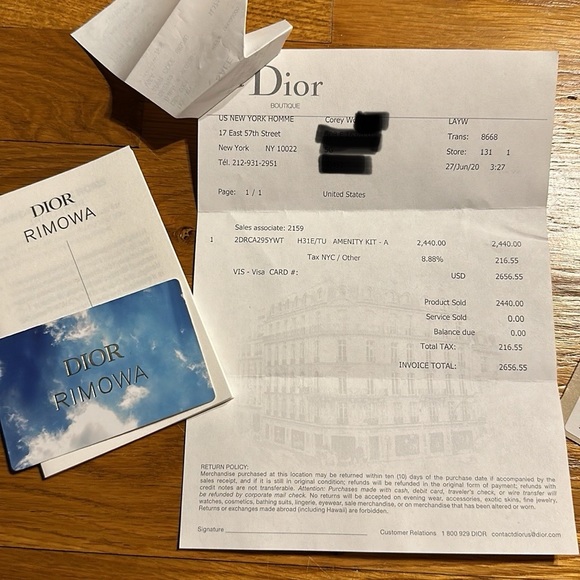 Christian Dior x Rimowa - Amenity Kit - Aluminum - Personal Utility Case Silver - Picture 16 of 16